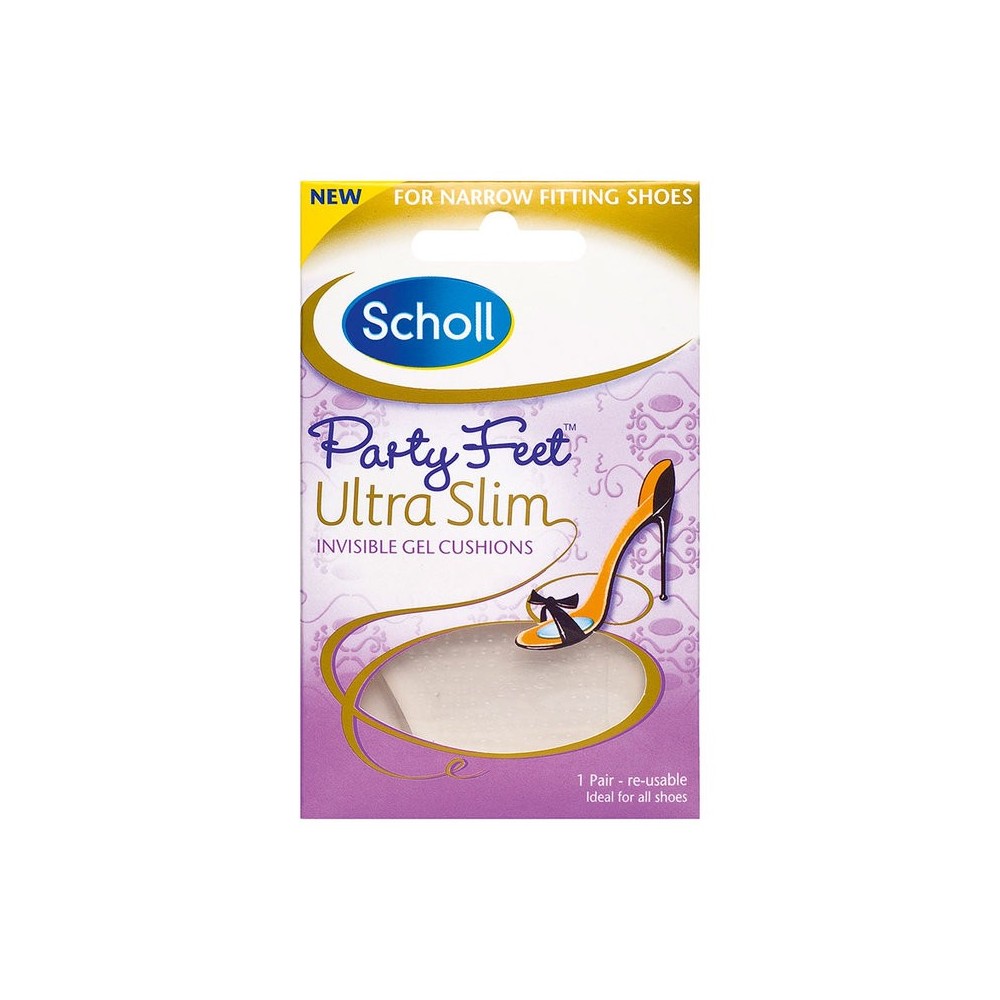 Dr.Scholl - Party Feet Ultra Slim Mats From Gel, 1 pair