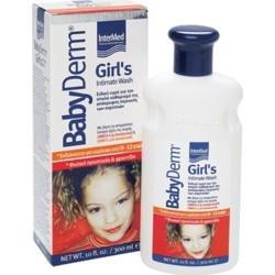 Intermed Babyderm Girl's Intimate Wash Καθαριστικό Ευαίσθητης Περιοχής για Κορίτσια 300ml