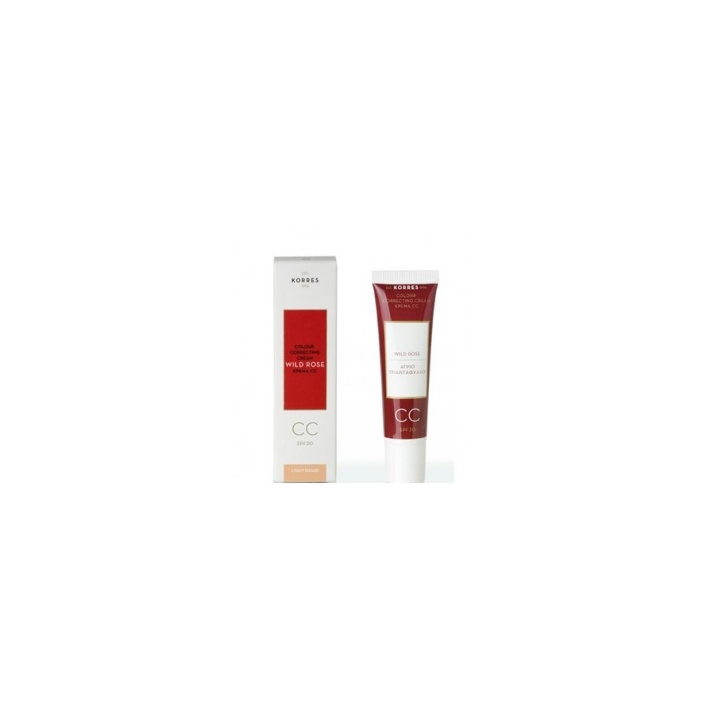 KORRES - ΑΓΡΙΟ ΤΡΙΑΝΤΑΦΥΛΛΟ CC Cream SPF30, 30ml - LIGHT