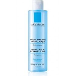 LA ROCHE POSAY - PHYSIOLOGICAL SOOTHING TONER Gentle, paraben-free toner, Clear blue PET 200ml capsule bottle