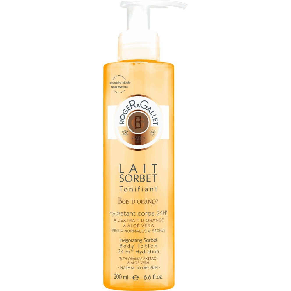 ROGER & GALLET - BOIS D' ORANGE LAIT SORBET TONIFIANT 200ml