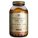 SOLGAR VITAMIN C WITH ROSE HIPS 1500MG 90TBS