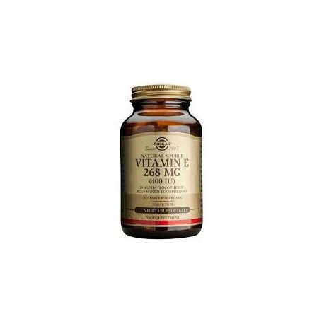 Solgar Vitamin E Natural 400 IU 50 softgels