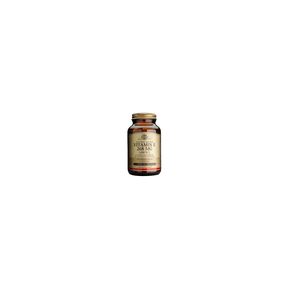 Solgar Vitamin E Natural 400 IU 50 softgels