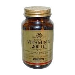 Solgar Vitamin E Natural 200 IU 50 softgels