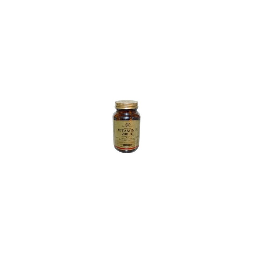 Solgar Vitamin E Natural 200 IU 50 softgels