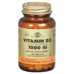 Solgar Vitamin D3 1000 IU 90 tabs