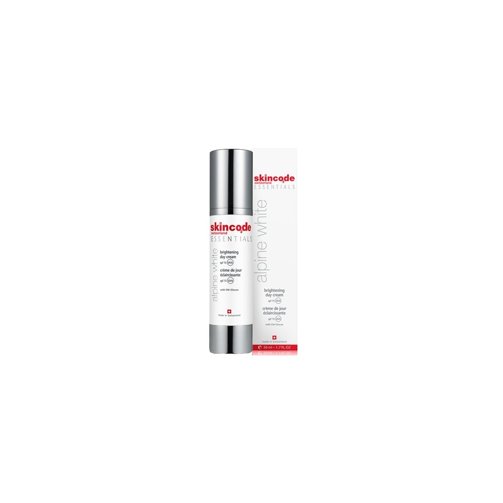 Skincode – Alpine White brightning day cream spf 15 – 50ml