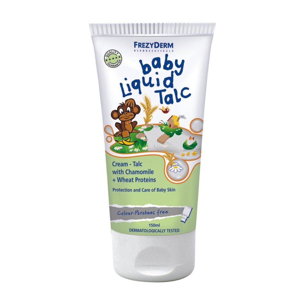 FREZYDERM BABY LIQUID TALC 150 ml