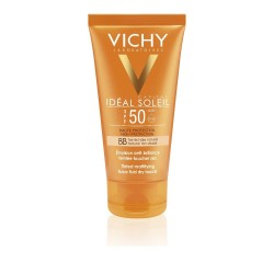 VICHY CAPITAL SOLEIL Λεπτόρρευστη κρέμα για ΜΑΤ αποτέλεσμα SPF50+ ME ΧΡΩΜΑ, 50ml