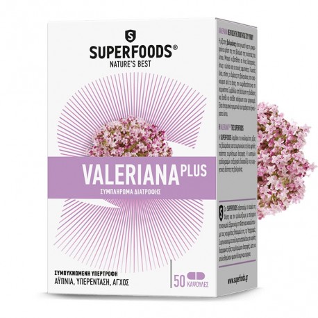 Superfoods Valeriana Plus 50caps