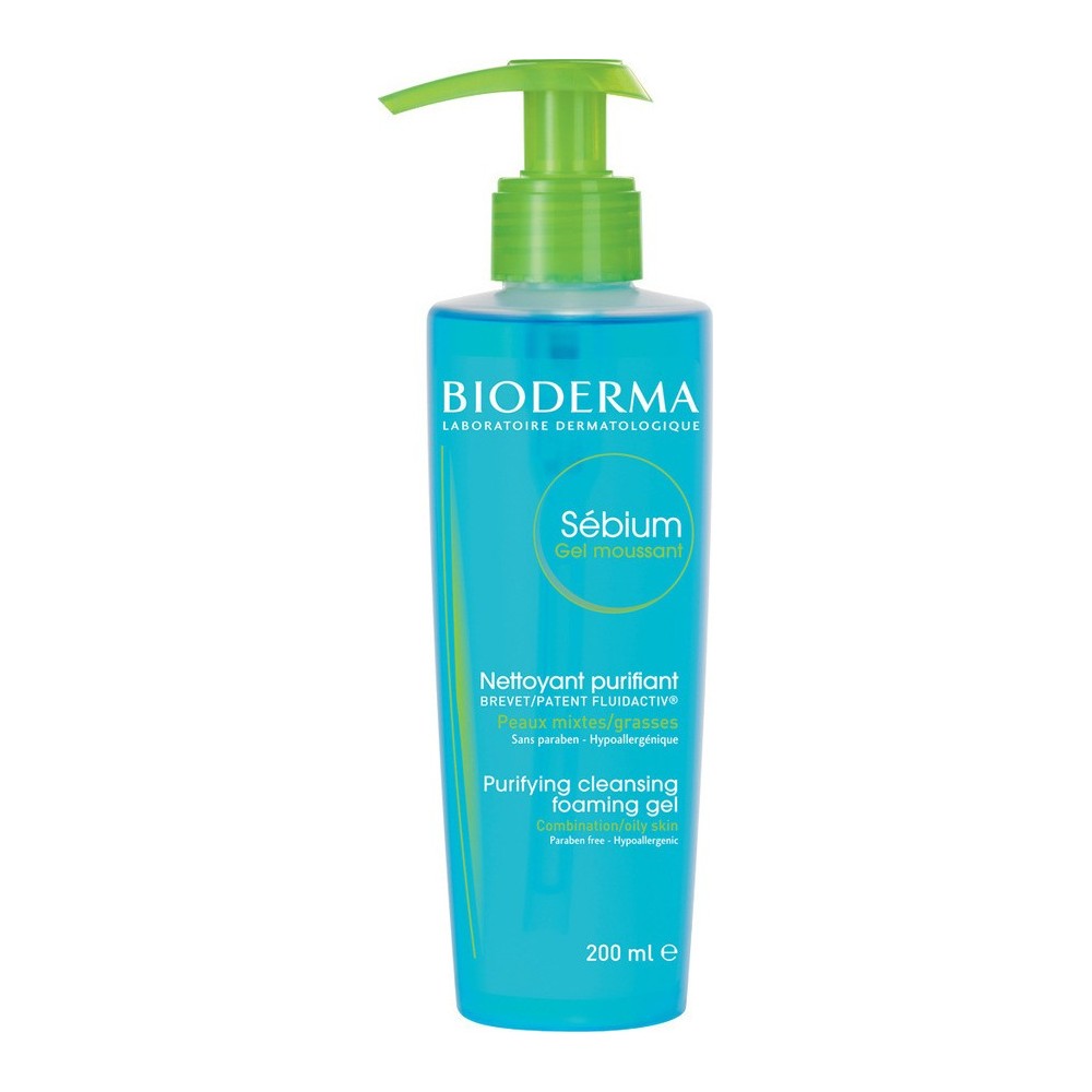 BIODERMA - SEBIUM GEL MOUSSANT / Foaming gel 200ML