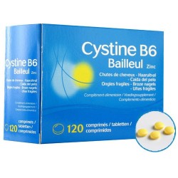 BIOGRA - CYSTIPHANE (CYSTINE) B6 ZINC, 120 caps