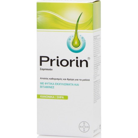 PRIORIN - Shampoo (Dry/Normal) for hair loss, 200ml