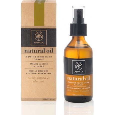 APIVITA - NATURAL OIL Organic Massage Oil Blend 100ml