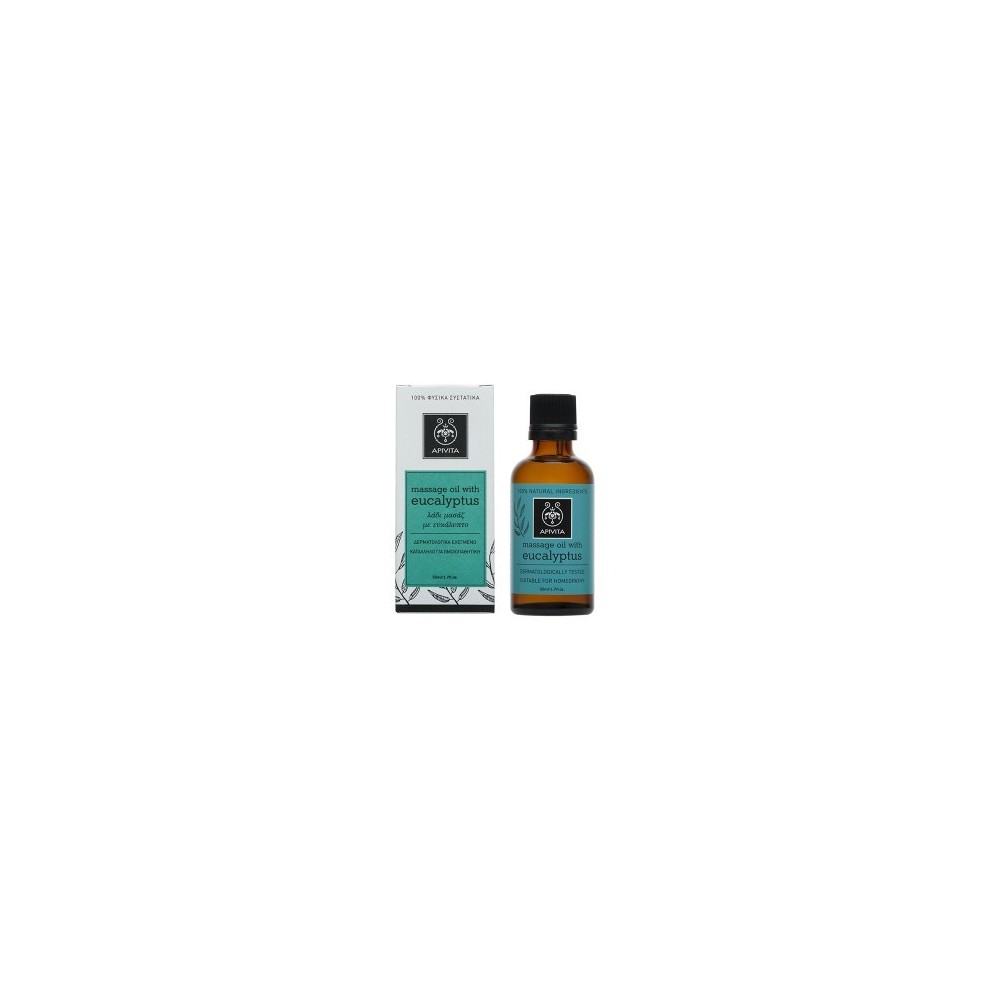 APIVITA - EUCALYPTUS Massage Oil for the Winter with eucalyptus & rosemary 50ml APIVITA - EUCALYPTUS Massage Oil for the Winter with eucalyptus & rosemary 50ml