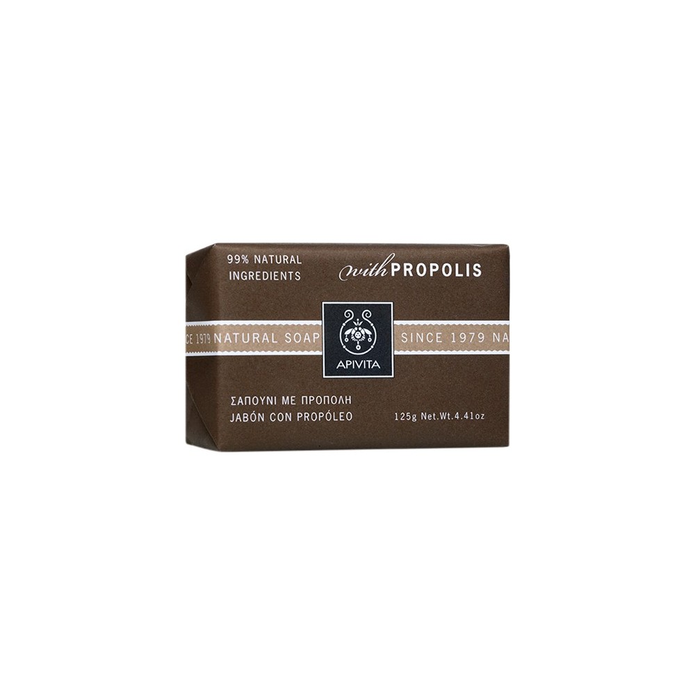 APIVITA - NATURAL SOAP Natural Soap with Propolis with honey & propolis 100g