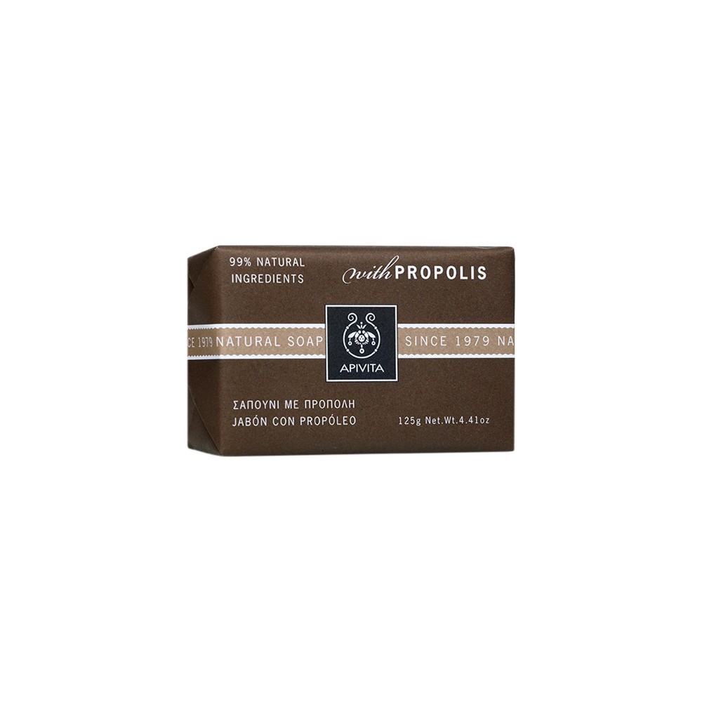 APIVITA - NATURAL SOAP Natural Soap with Propolis with honey & propolis 100g