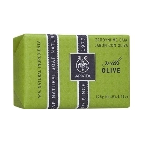 APIVITA - NATURAL SOAP Natural Soap with Olive 125g