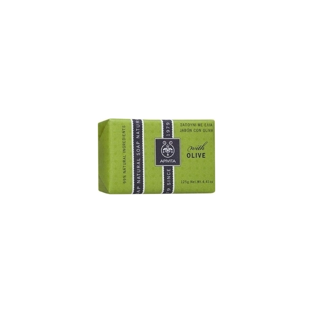 APIVITA - NATURAL SOAP Natural Soap with Olive 125g