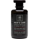 APIVITA - MENS CARE Hair and Body Wash with cardamom & propolis 250ml