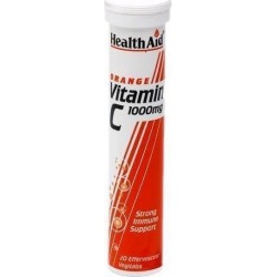 HEALTH AID - VITAMIN C 500mg - 20 tabs ORANGE