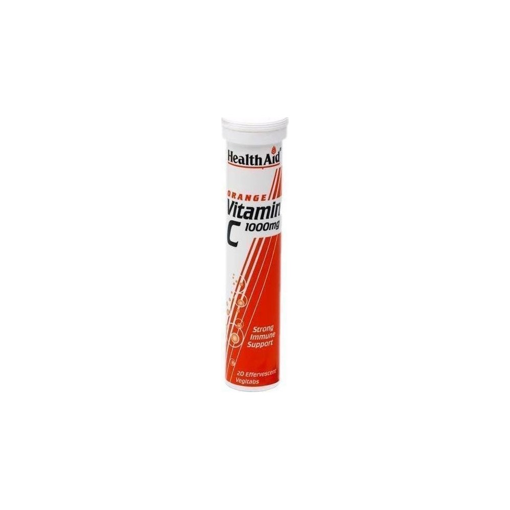 HEALTH AID - VITAMIN C 500mg - 20 tabs ORANGE HEALTH AID - VITAMIN C 500mg - 20 tabs ORANGE