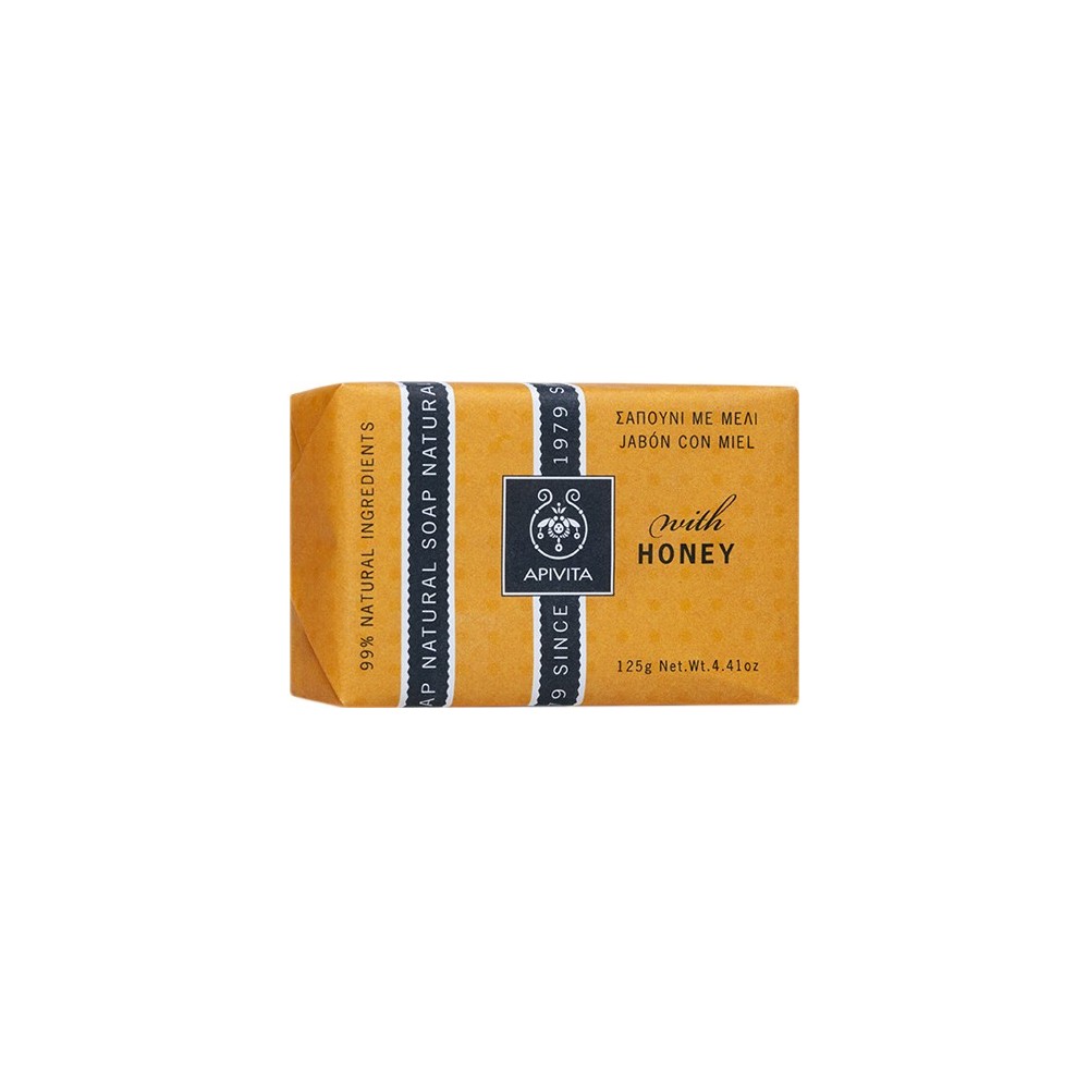 APIVITA - NATURAL SOAP with Honey 100g