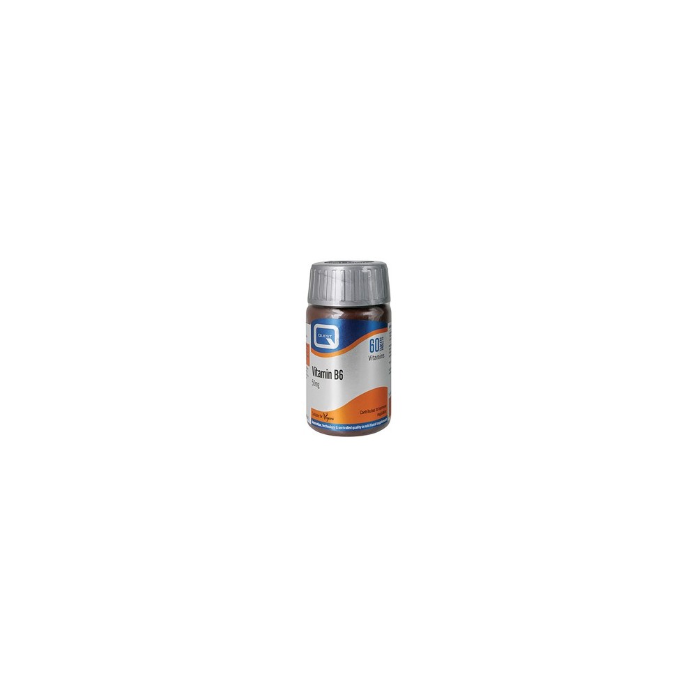 Quest - VITAMIN B6 50mg plus Parsley Leaf Extract Quest - VITAMIN B6 50mg plus Parsley Leaf Extract