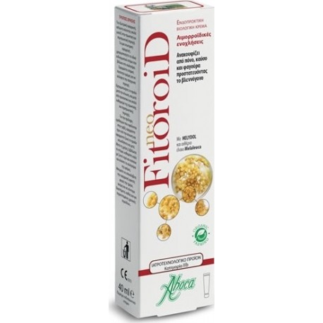 Aboca - Fitoroid hemorrhoids cream, 40 ml