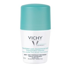 Vichy Deodorant Αποσμητικό Roll-On 48h για Έντονη Εφίδρωση 50ml