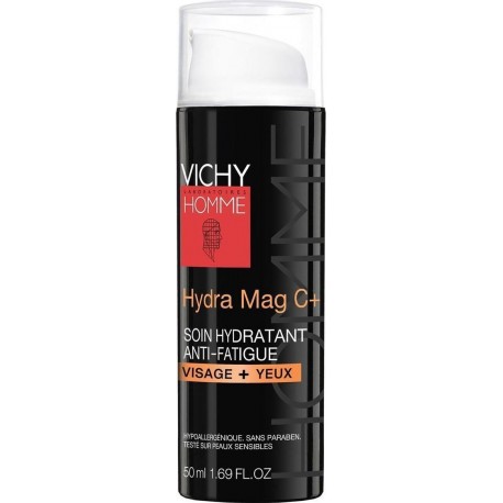 Vichy Homme Hydra Mag C+ Ανδρική Κρέμα Προσώπου για Ευαίσθητες Επιδερμίδες 50ml