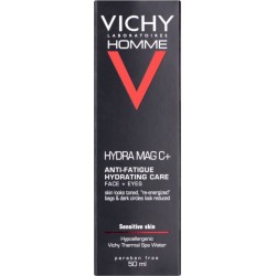 Vichy Homme Hydra Mag C+ Ανδρική Κρέμα Προσώπου για Ευαίσθητες Επιδερμίδες 50ml