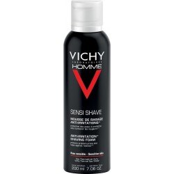 Vichy Homme Αφρός Ξυρίσματος για Ευαίσθητες Επιδερμίδες 200ml