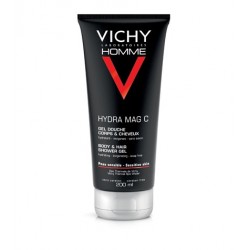 Vichy Homme Hydra Gel Douche Mag C Αντρικό Αφρόλουτρο για Σώμα & Μαλλιά 200ml