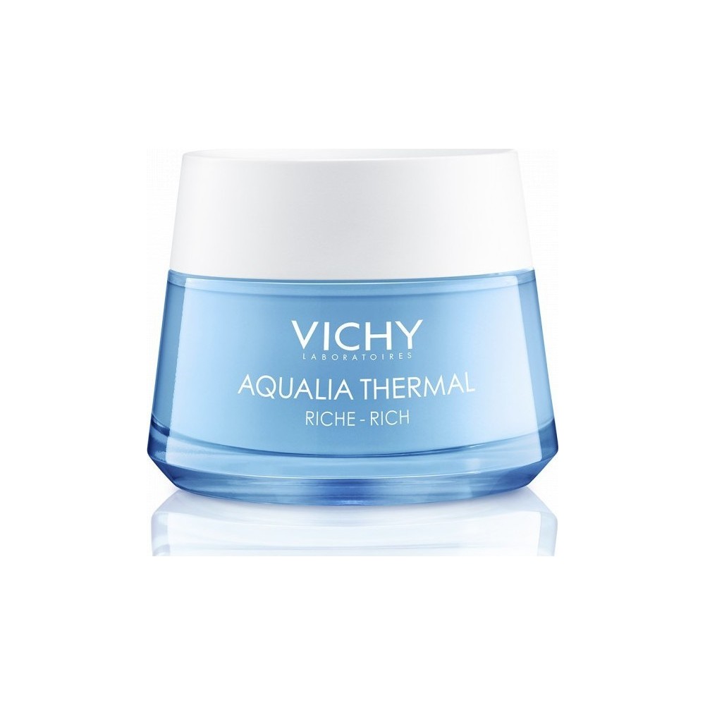 Vichy Aqualia Thermal Rich Κρέμα Ημέρας Εντατικής Ενυδάτωσης Πλούσιας Υφής για Ξηρές - Πολύ Ξηρές Επιδερμίδες 50ml