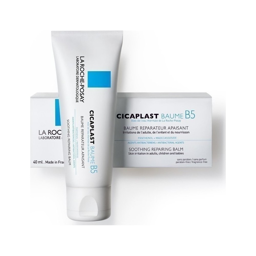 LA ROCHE POSAY - CICAPLAST BAUME B5 Soothing repairing Balm, Tube 40ml.