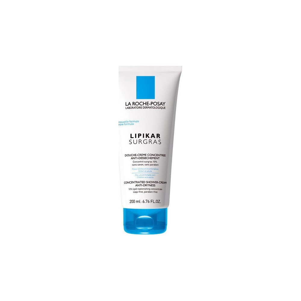 LA ROCHE POSAY - LIPIKAR SURGRAS LIQUID Ultra-rich Body Wash Daily care for very dry and irritated skin in children and adults, 