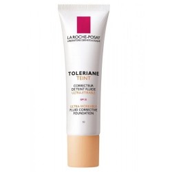 LA ROCHE-POSAY - TOLERIANE TEINT FLUIDE Ultra-workable fluid corrective foundation, 30ml tube - No10 Ivoire