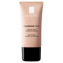 LA ROCHE POSAY - TOLERIANE TEINT HYDRATING WATER-CREAM FOUNDATION SPF 20, Tube 30ml (IN 5 COLORATIONS) - 02 LIGHT BEIGE