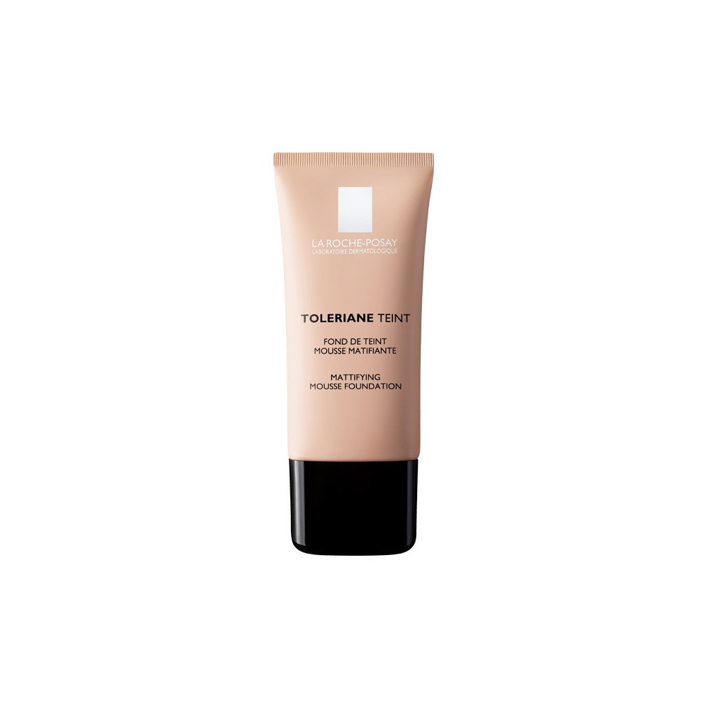 LA ROCHE POSAY - TOLERIANE TEINT HYDRATING WATER-CREAM FOUNDATION SPF 20, Tube 30ml (IN 5 COLORATIONS) - 01 IVORY