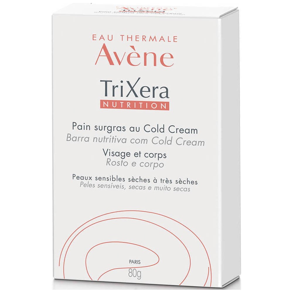 AVENE - COLD CREAM Body Care Ultra Rich Soap-Free Cleansing Bar, 100gr