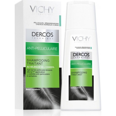 VICHY DERCOS ANTI-DANDRUFF SHAMPOO For OILY hair with dandruff, 200ml
