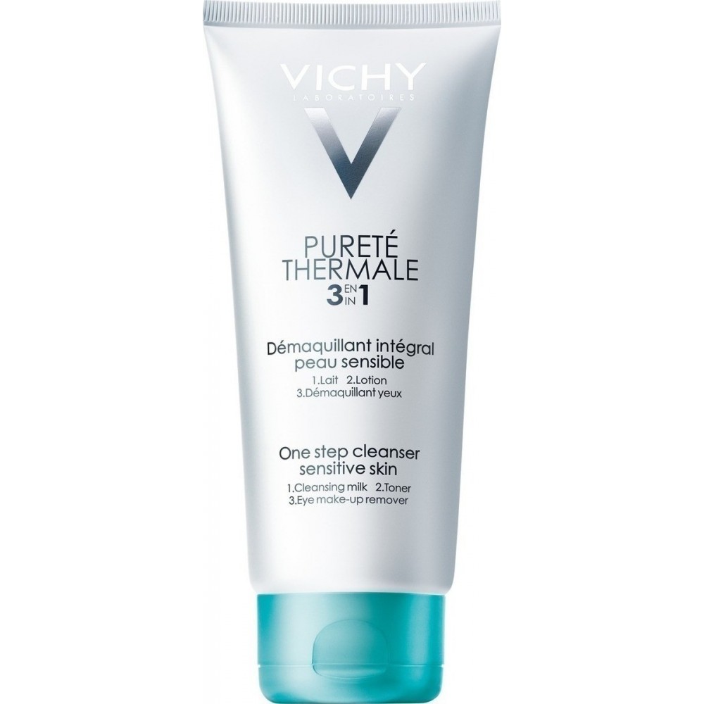 VICHY - PURETE THERMAL  Demaquillant Integral One Step Cleanser 3in1, 200ml