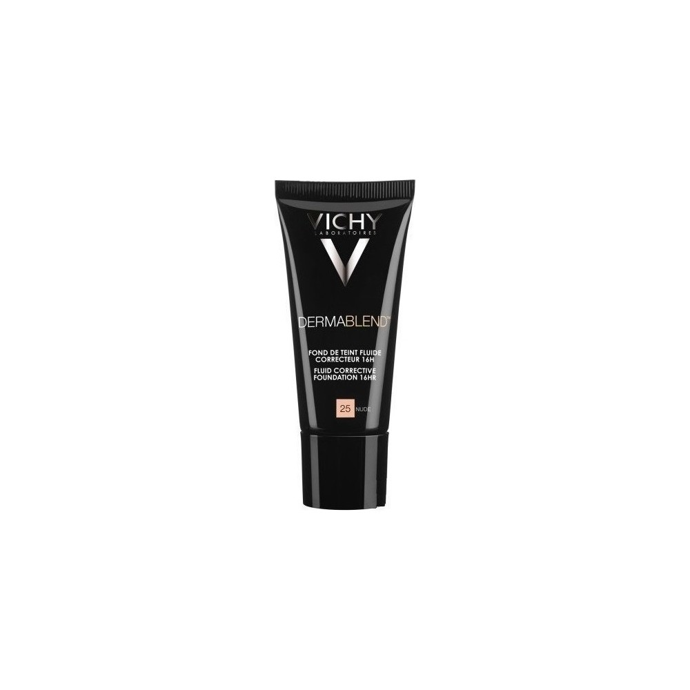 VICHY DERMABLEND CORRECTIVE FOUNDATION Corrects minor to moderate skin imperfections. Available in 5 shades. - NUDE