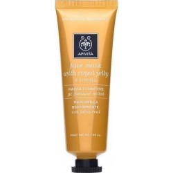 Apivita Face Mask Μάσκα Σύσφιγξης & Ανάπλασης με Βασιλικό Πολτό 50ml