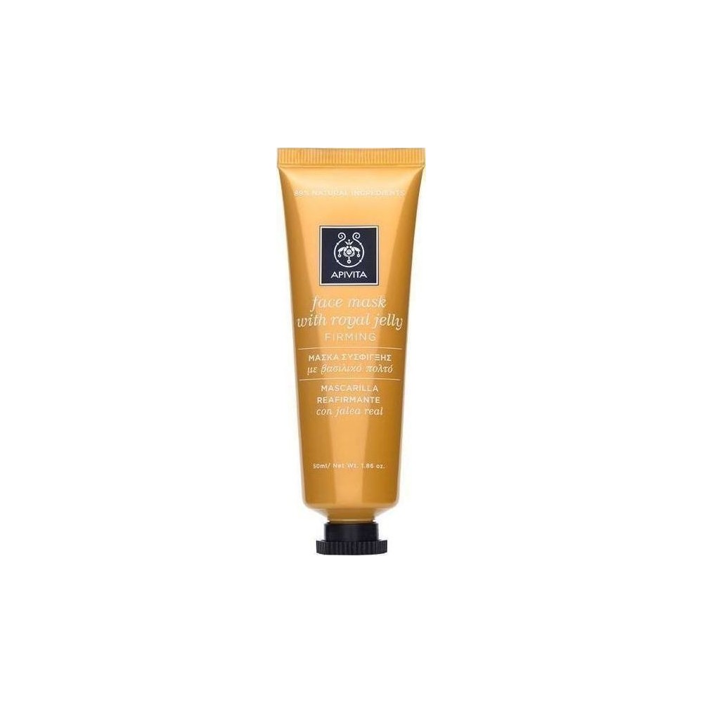 APIVITA - FACE MASK Μάσκα Σύσφιγξης με βασιλικό πολτό 50ml