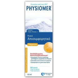 PHYSIOMER - HYPERTONIC NASAL SPRAY FOR CHILDREN 2 + & ADULTS, 135ML