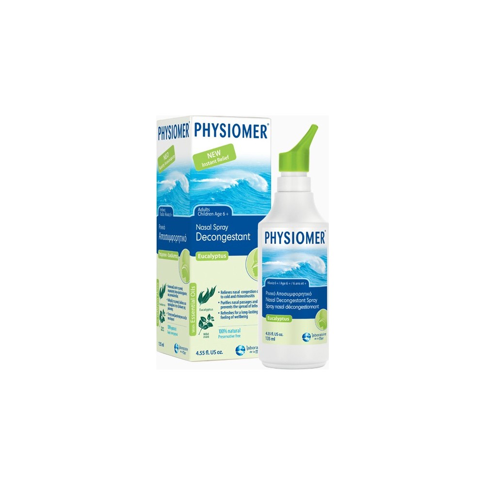 PHYSIOMER - EUCALYPTUS, HYPERTONIC, 135ml