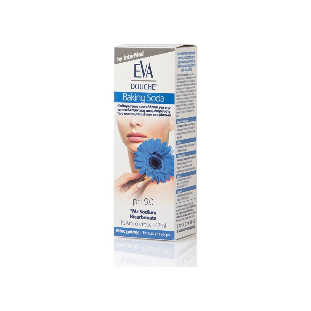 Intermed Eva Douche Baking Soda Κολπικό Ντους 147ml PharmaNatura.gr